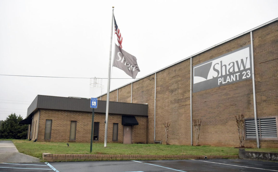 Shaw to shutter Plant 23, consolidate residential carpet