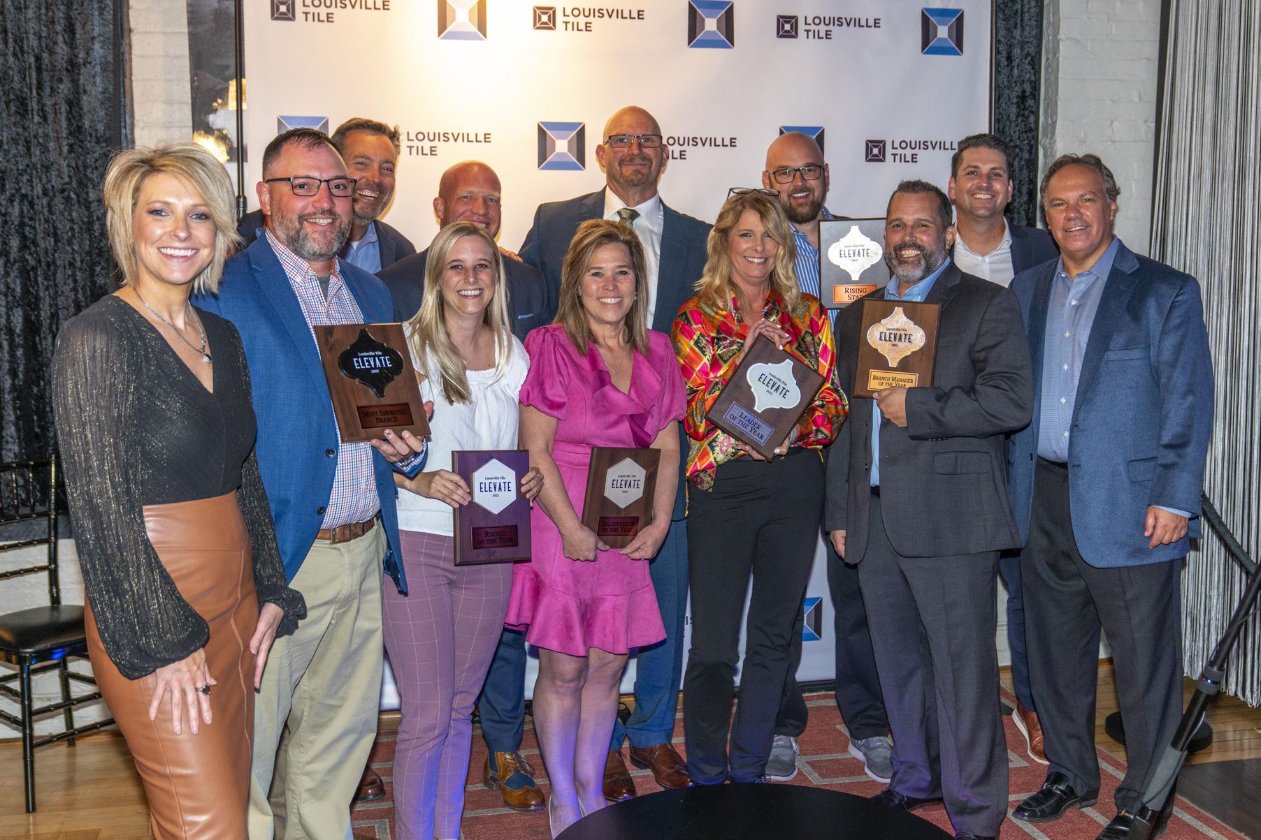 Louisville Tile hosts team building, awards event