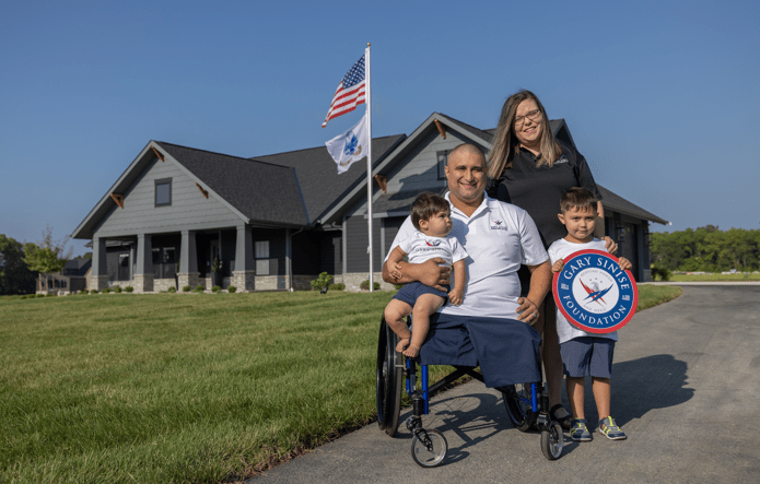 NSI completes two homes with Gary Sinise Foundation - Floor Covering News