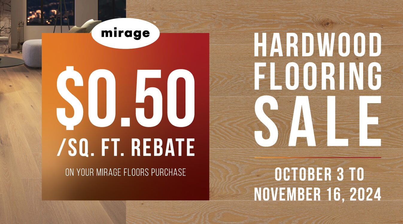 Mirage Rebate Sale set to return for this season - Floor Covering News