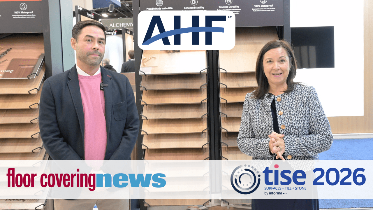 FCNEWS LIVE at TISE 2026: AHF - Floor Covering News
