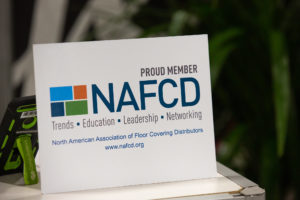 Sign indicating a proud member of the NAFCD