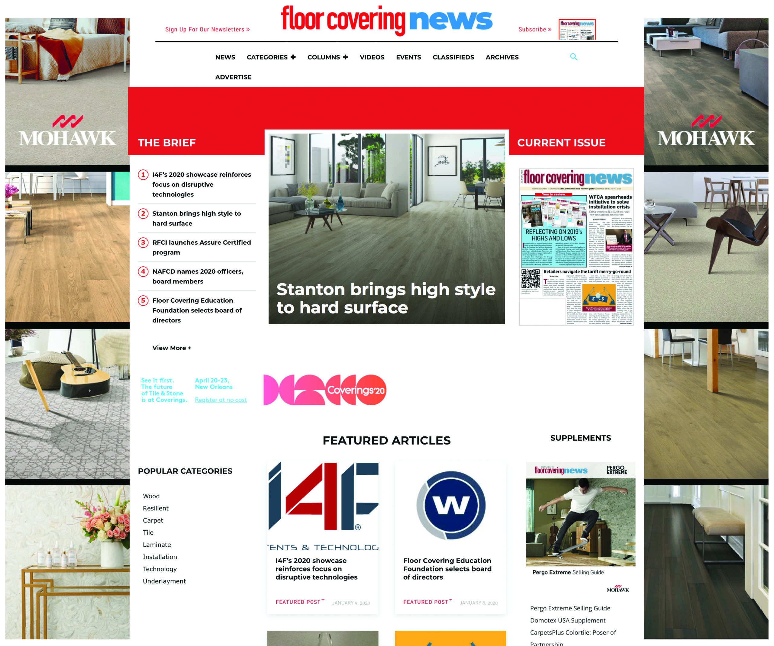New FCNews site, streamlining user experience