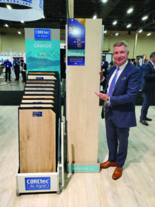 Piet Dossche, CEO of USFloors and executive vice president of Shaw Hard Surface