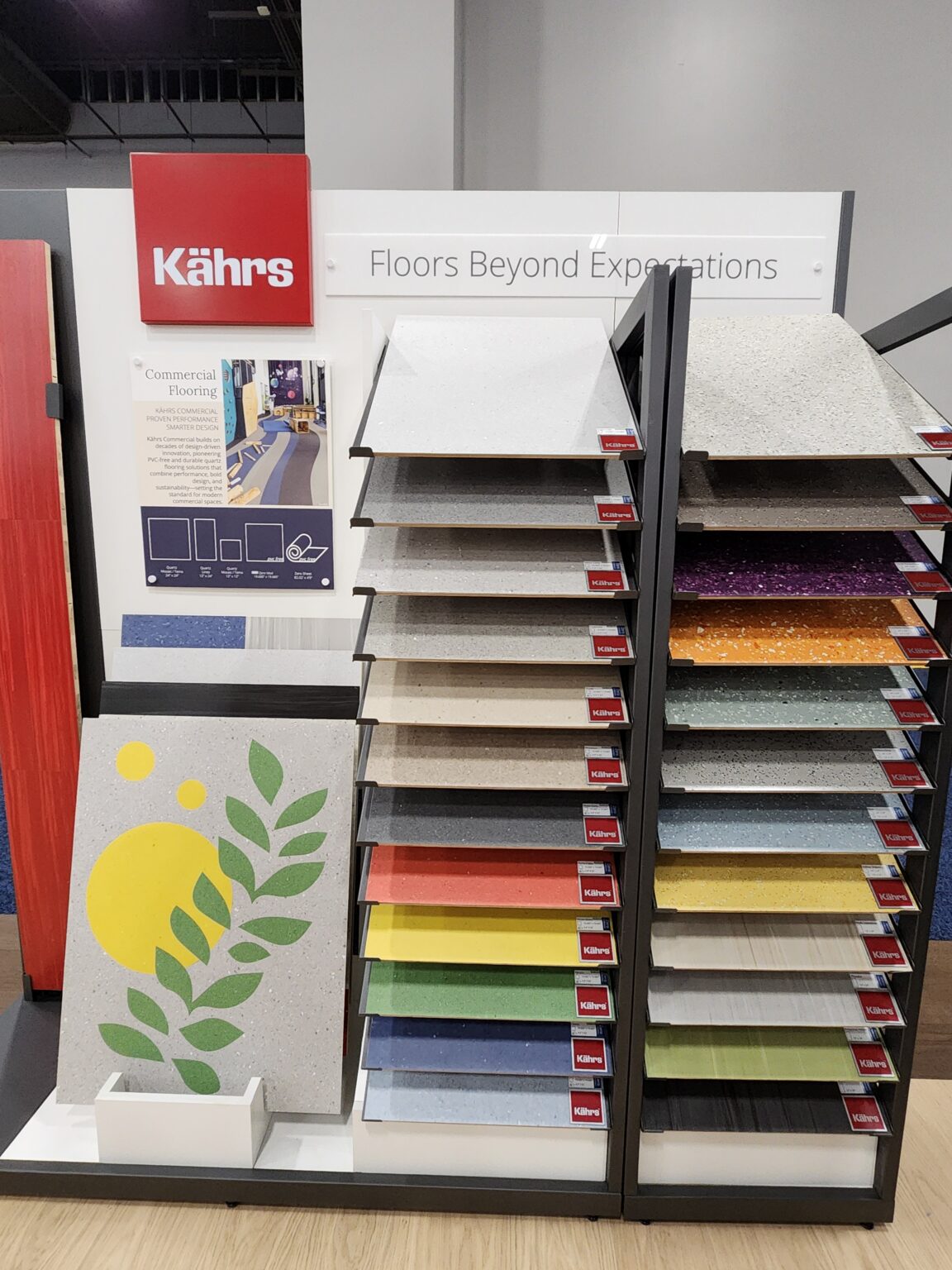 Lvt Display Racks Kährs takes wraps off new Zero Mod LVT line - Floor Covering News